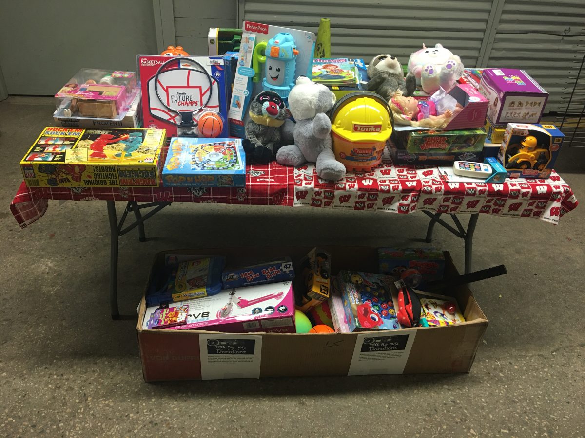 Toys for Tots 2020 WrapUp Inside FP&M UWMadison