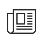 icon: newspaper folded in half